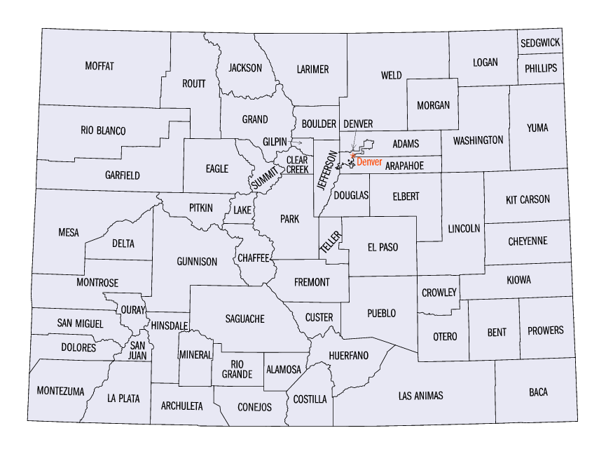 Morrison Colorado Map