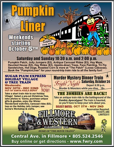 Fillmore & Western Railway - pumpkins
