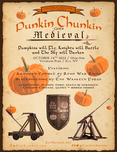 Punkin Chunkin' Goes Medieval Ely, NV mid-October