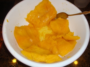 cooked pumpkin