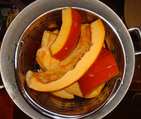 pumpkin in the pot