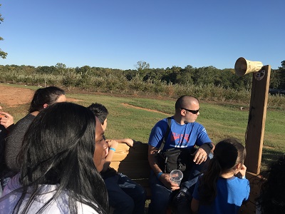 Hayrides, with comfortable benches